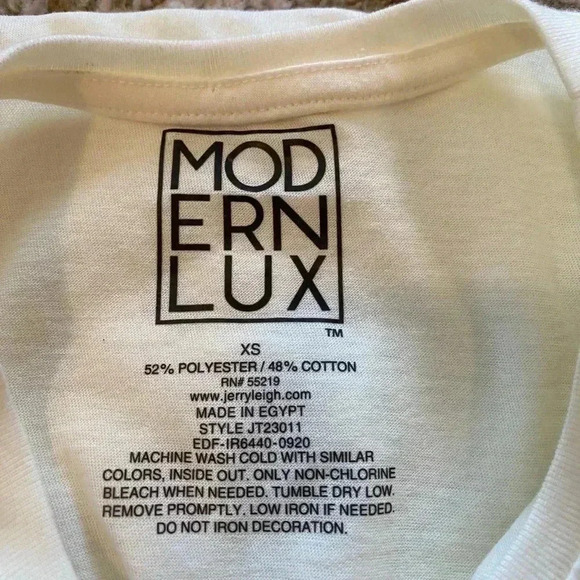 MODERN LUX THANKSGIVING FALL GRAPHIC TEE XS - Picture 4 of 4
